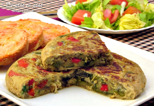 Truita d’escalivada