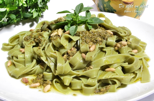 Tagliatelle amb “Pesto alla Genovese”
