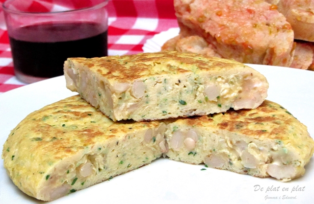 Truita amb Mongetes del Ganxet