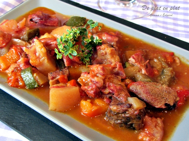 Capipota amb Samfaina