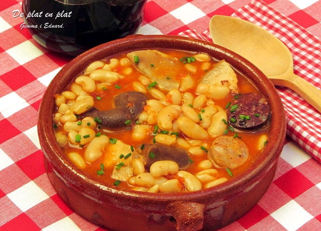 Mongetes del Ganxet estofades