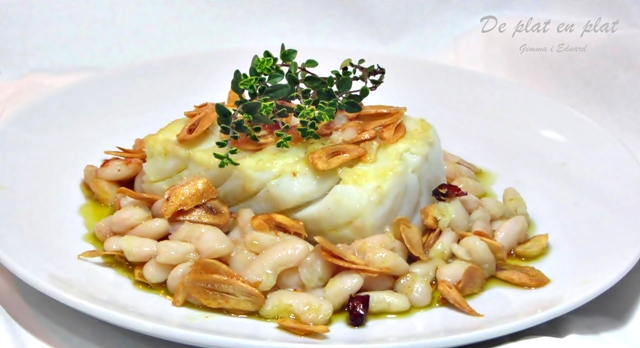 Bacallà amb Mongetes del Ganxet (A l’estil Donosti)