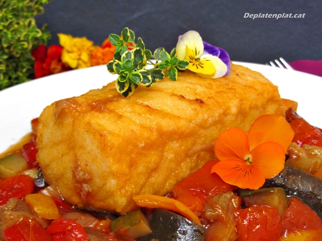 Bacallà amb Samfaina