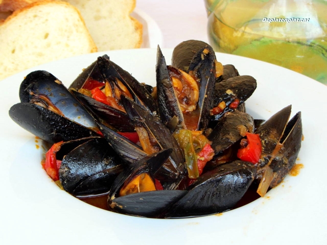 Musclos a la marinera